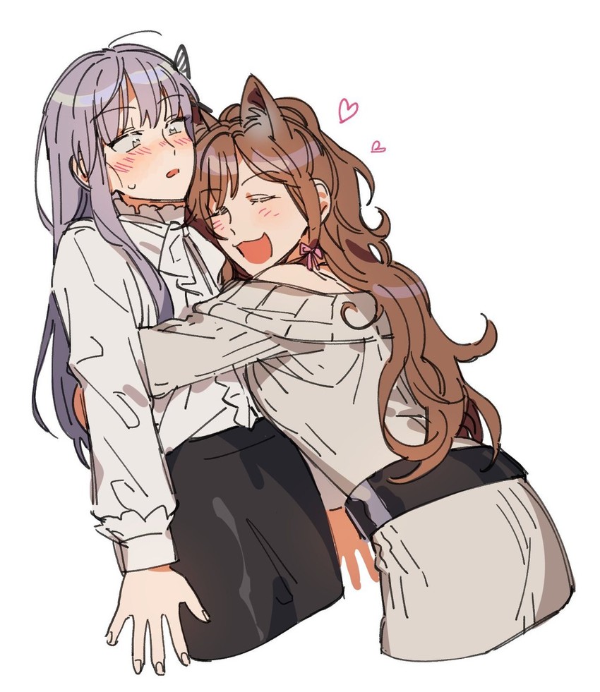 imai lisa and minato yukina (bang dream!) drawn by achimsalam