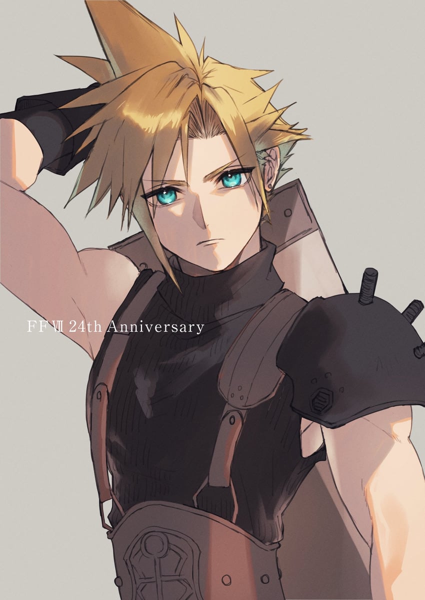 cloud strife (final fantasy and 1 more) drawn by ah_yoshimizu