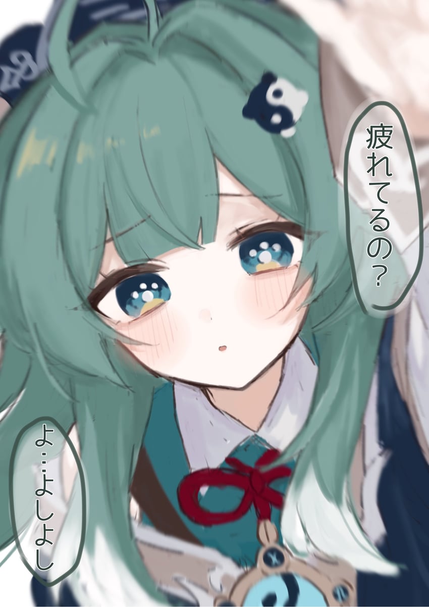 huohuo (honkai and 1 more) drawn by enunu_7e