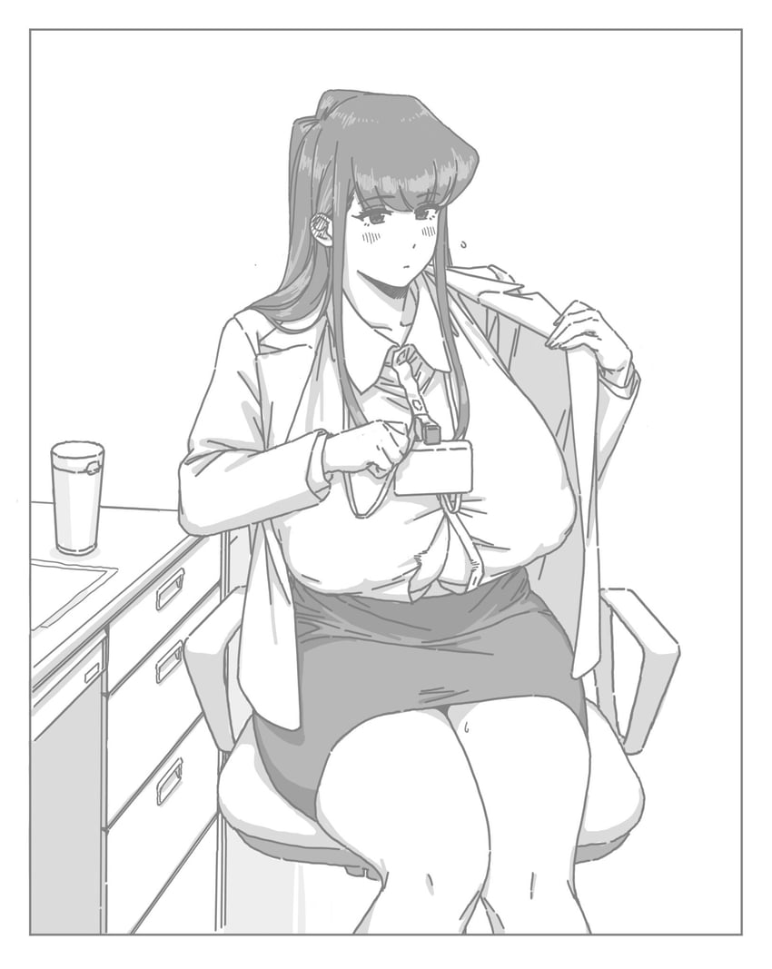 komi shouko (komi-san wa komyushou desu) drawn by tomodaore_niku_udon