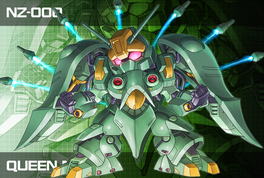 quin mantha (gundam and 2 more) drawn by memento_vivi