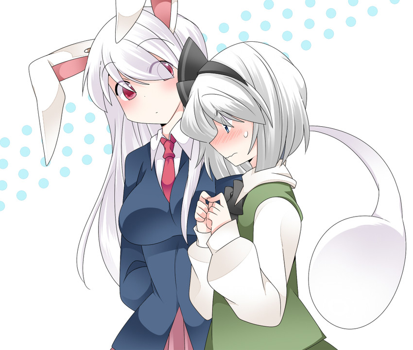 konpaku youmu and reisen udongein inaba (touhou) drawn by hammer_(sunset_beach)