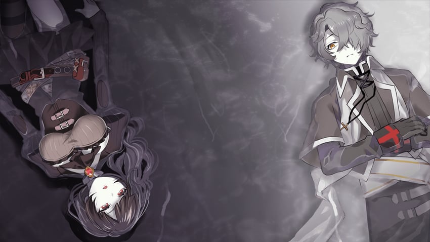 noir and louis (raison d'etre) drawn by c3_games
