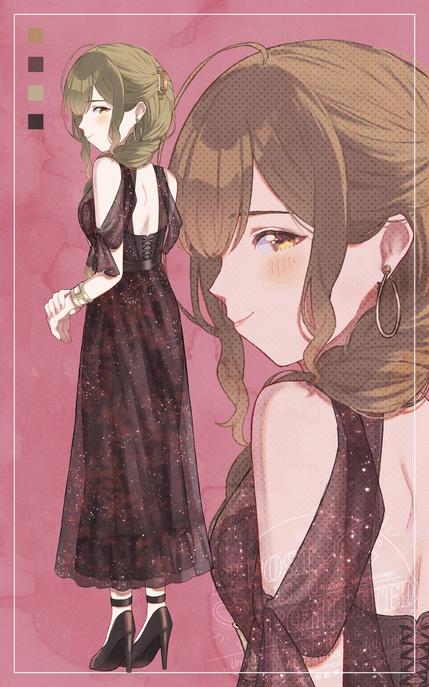 kuwayama chiyuki (idolmaster and 1 more) drawn by 965ma_mogumogu