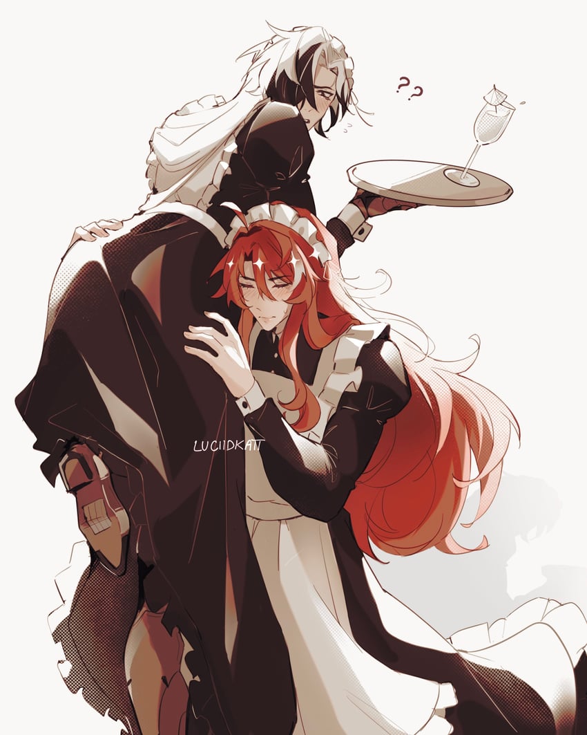 boothill and argenti (honkai and 1 more) drawn by luciidkatt