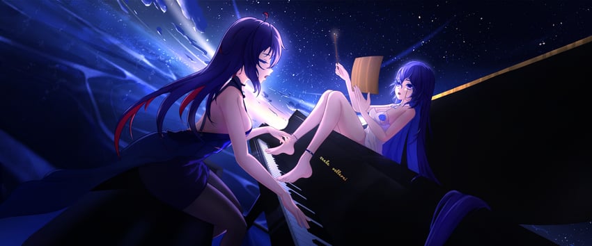 seele vollerei and seele (honkai and 2 more) drawn by user_wygv5777