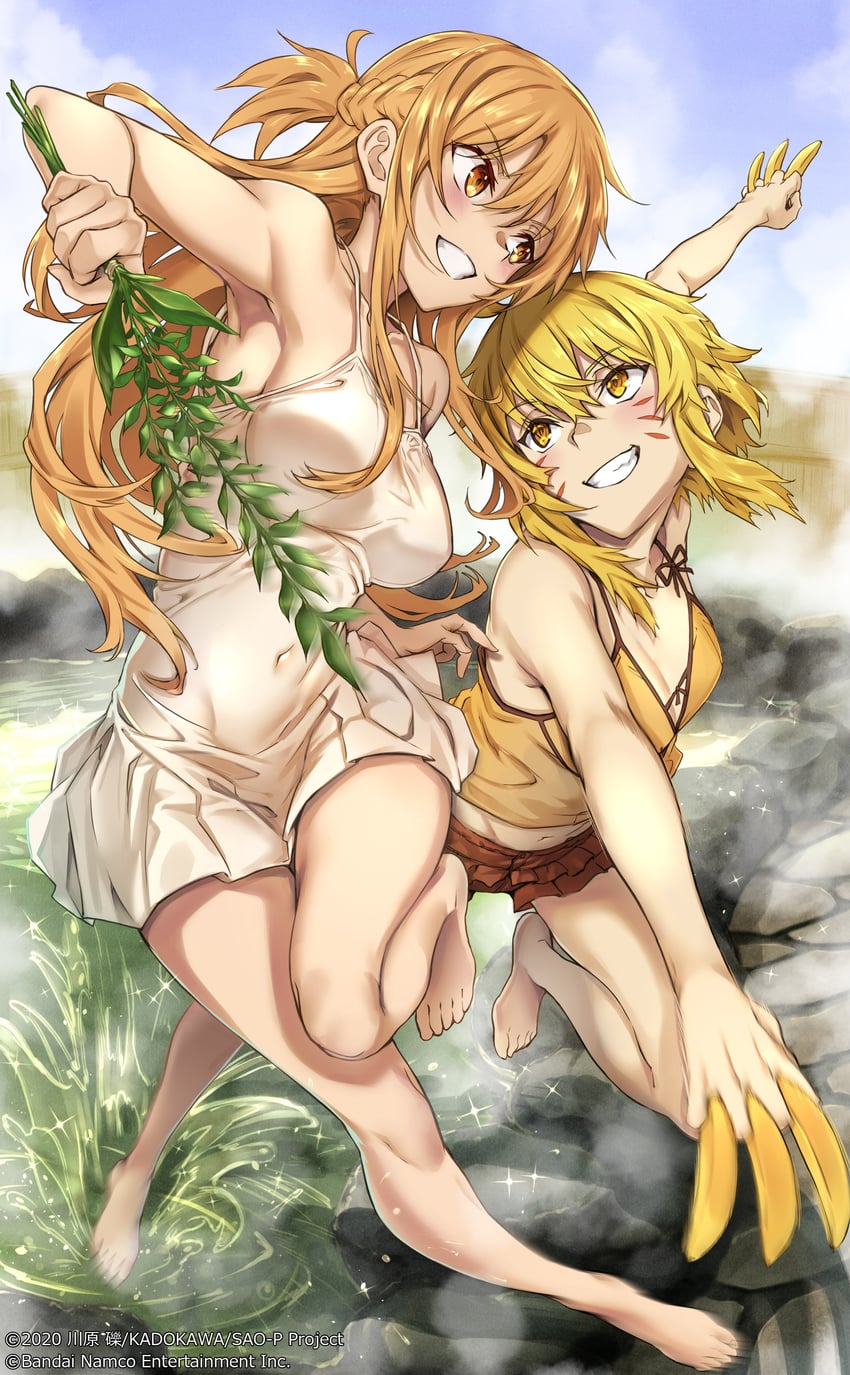 asuna and argo the rat (sword art online and 1 more)