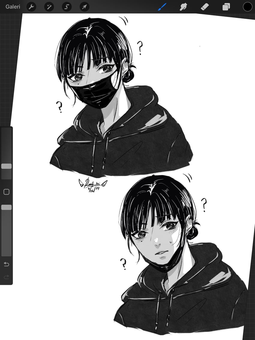 koga mitsuki (kininatteru hito ga otoko ja nakatta) drawn by ratih_trii
