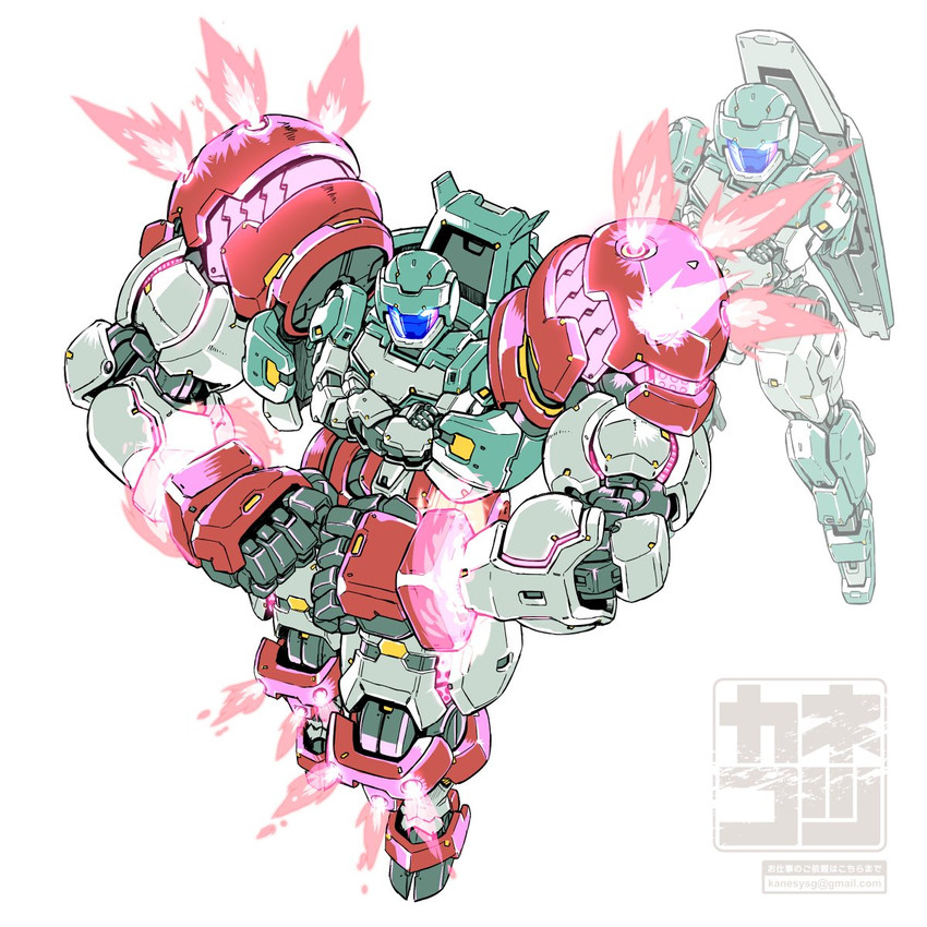 gundam age-1, gundam age-1 titus, and adele (gundam and 1 more) drawn by kaneko_tsukasa
