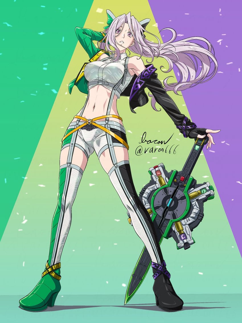 kamen rider double and tokime (kamen rider and 2 more) drawn by baron_(varon666)