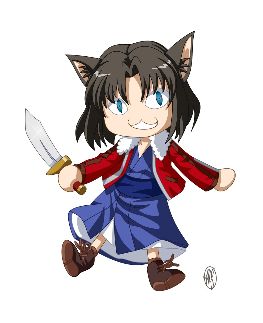 ryougi shiki (kara no kyoukai) drawn by artistmeli
