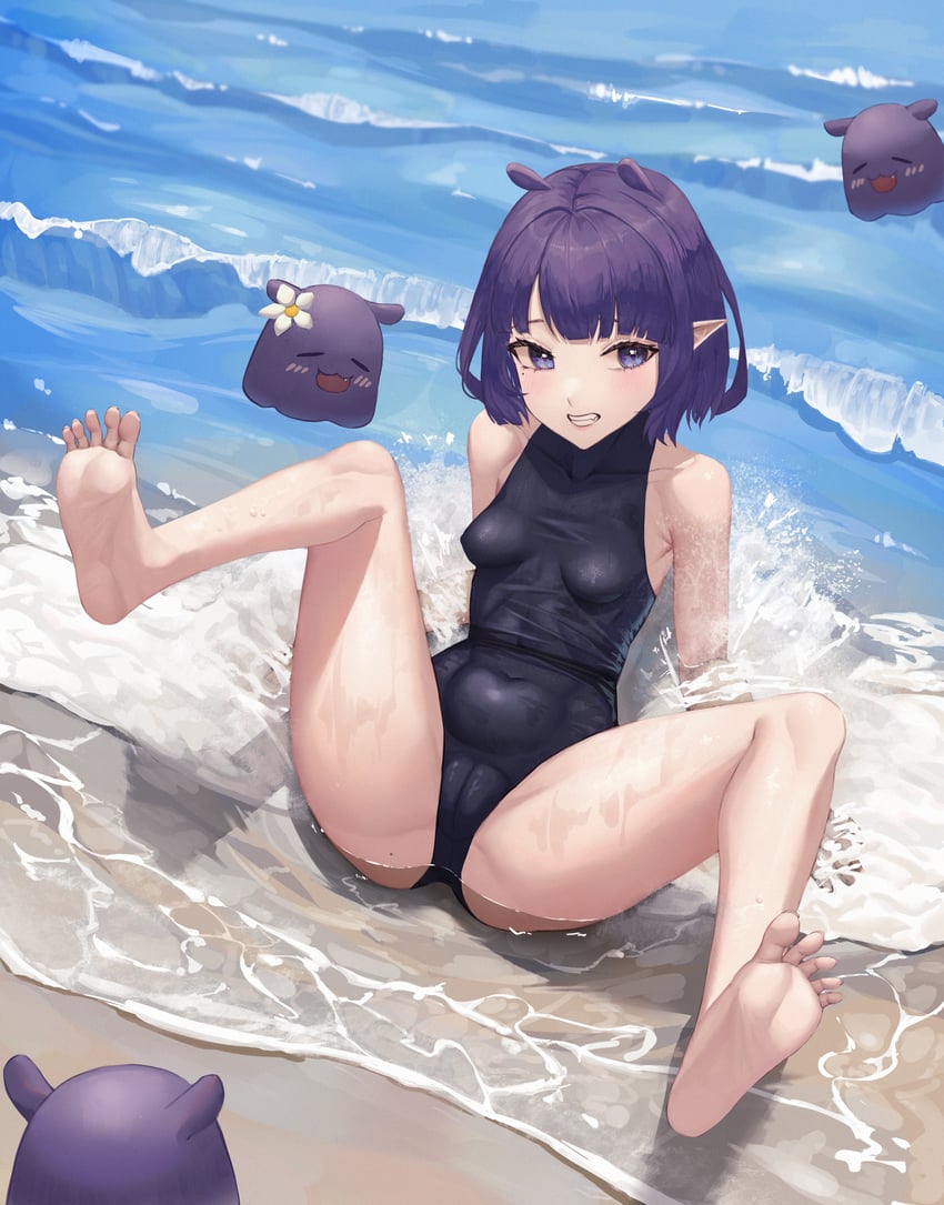 ninomae ina'nis and takodachi (hololive and 1 more) drawn by lakusoul