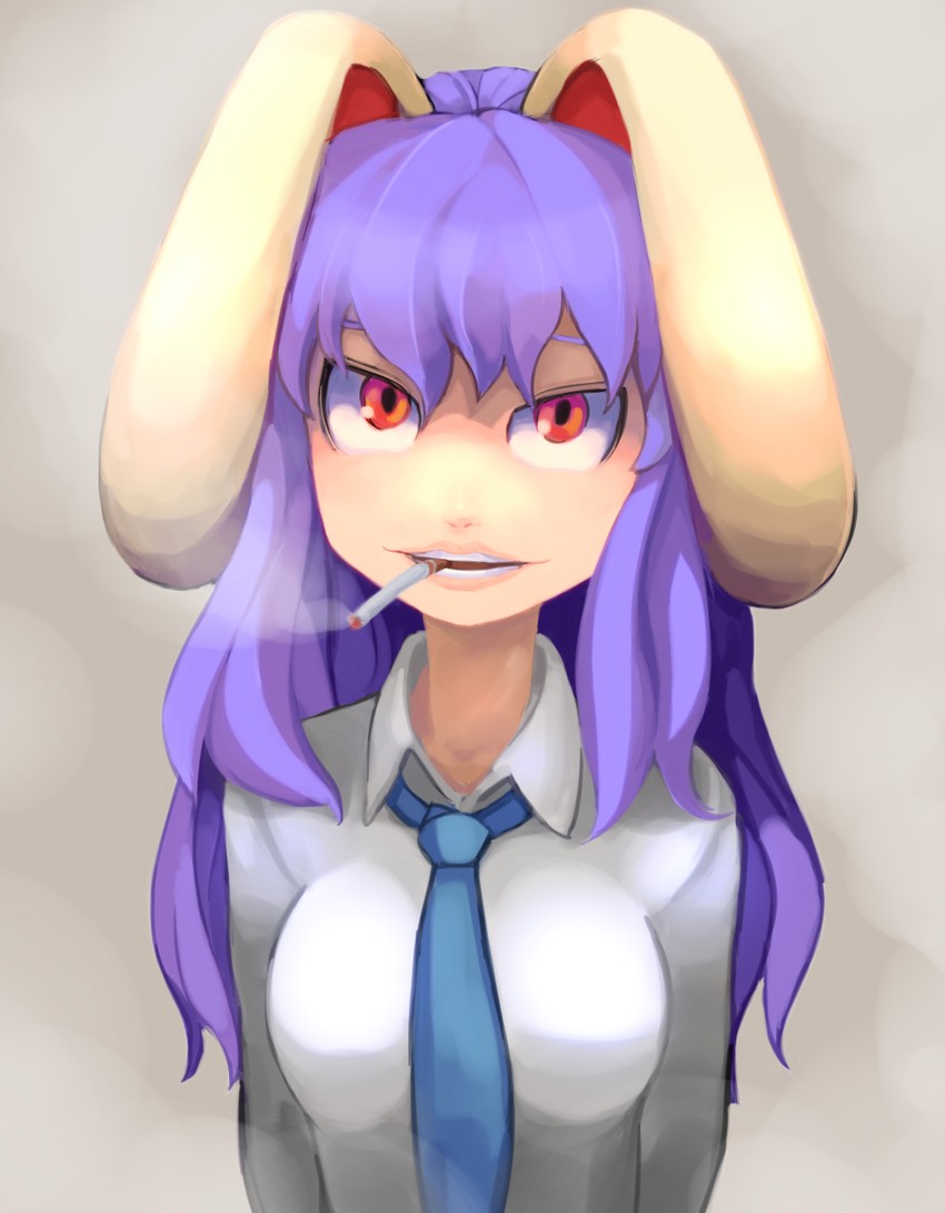 reisen udongein inaba and kimonge (touhou) drawn by hospital_king