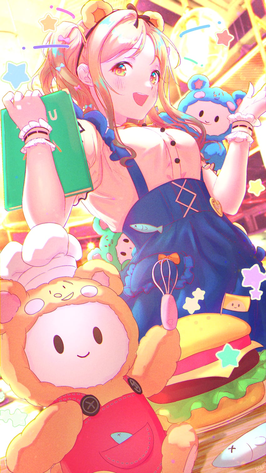 ichikawa hinana (idolmaster and 1 more) drawn by toyaboku