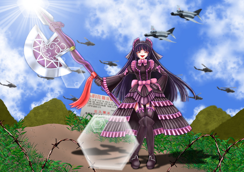 rory mercury (gate - jieitai ka no chi nite kaku tatakaeri) drawn by tami_(tamisan113)