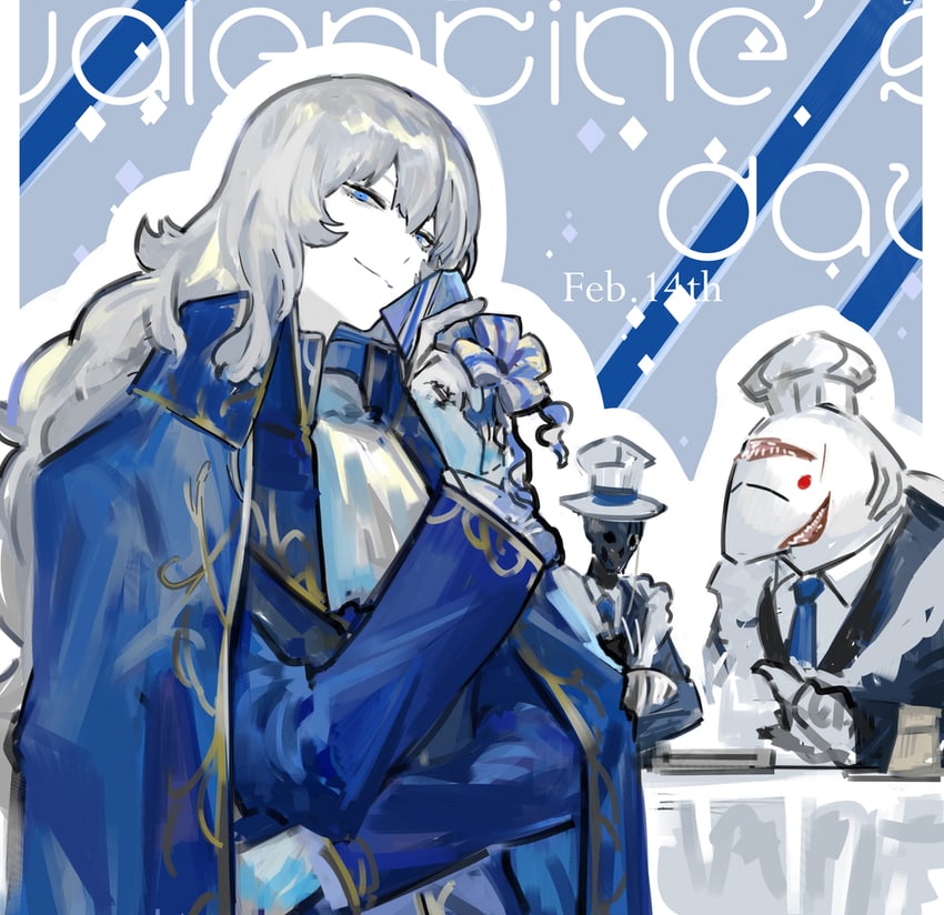 argalia, pluto, and greta (project moon and 1 more) drawn by nishikujic