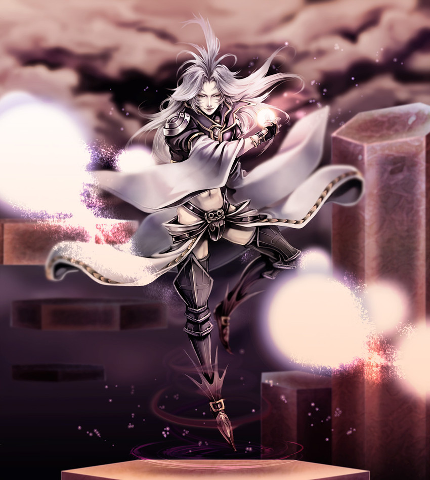 kuja (final fantasy and 2 more) drawn by ta_.