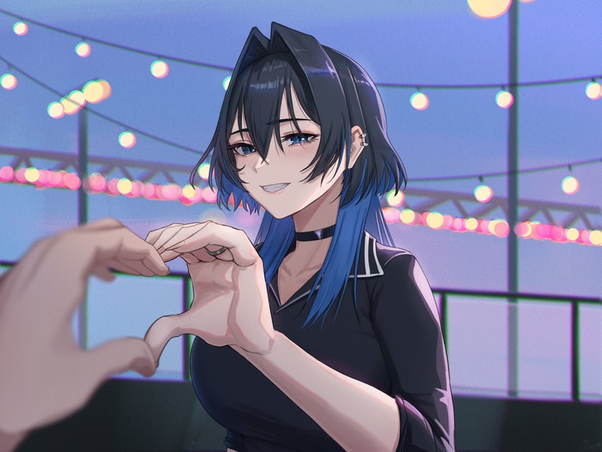 ouro kronii (hololive and 1 more) drawn by zenya