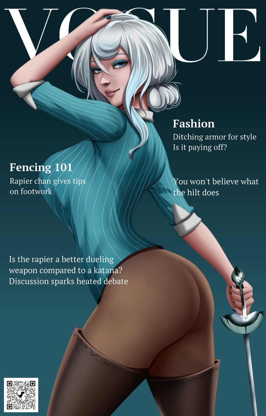 rapier-chan (original) drawn by blackcapbandit
