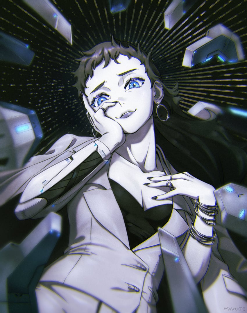 prospera mercury (gundam and 1 more) drawn by mwoji