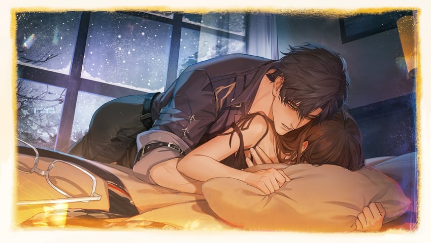 protagonist and zayne (love and deepspace) drawn by wuren_daoshang_dekezong
