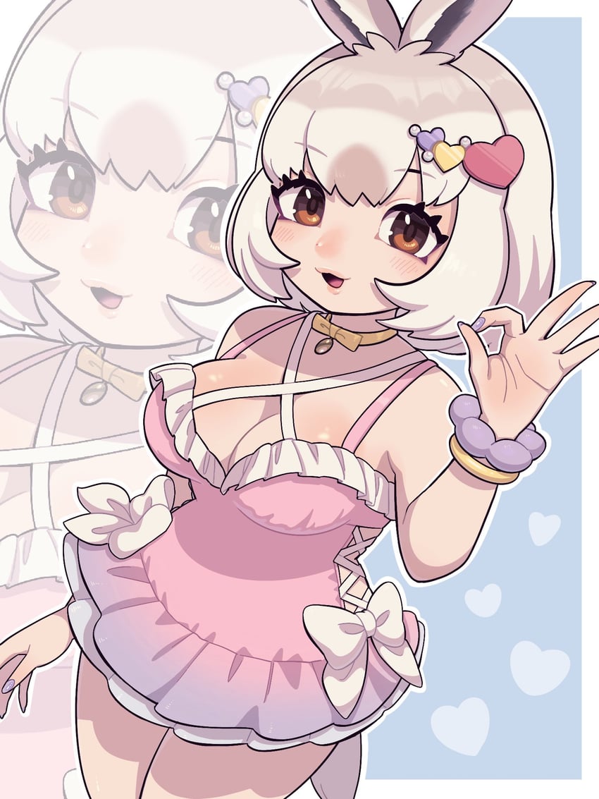 mountain hare (kemono friends and 1 more) drawn by an-chan_(ananna0315)
