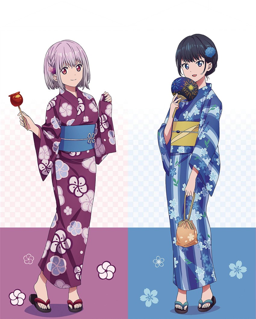 takarada rikka and shinjou akane (gridman universe and 1 more)
