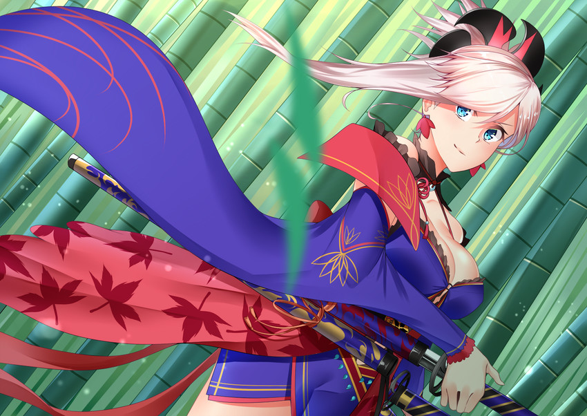 miyamoto musashi (fate and 1 more) drawn by len_(hand_linke)