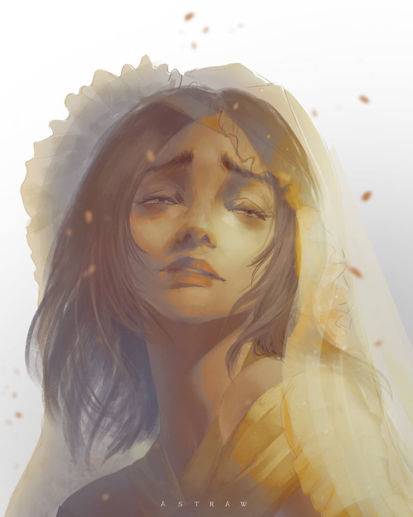 queen of sunlight gwynevere (dark souls and 1 more) drawn by astraw