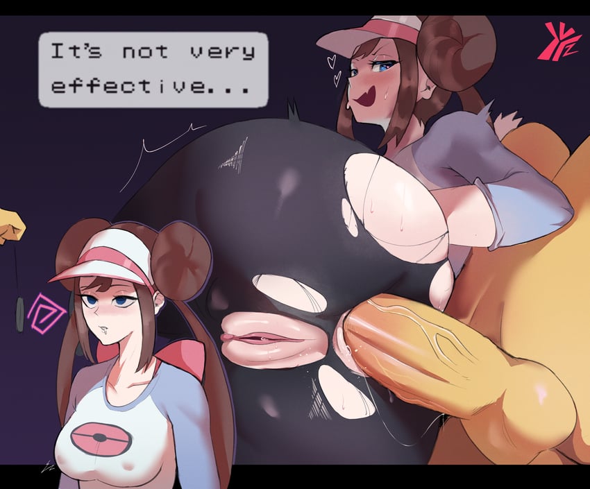 rosa and hypno (pokemon and 1 more) drawn by fi_zz_ill