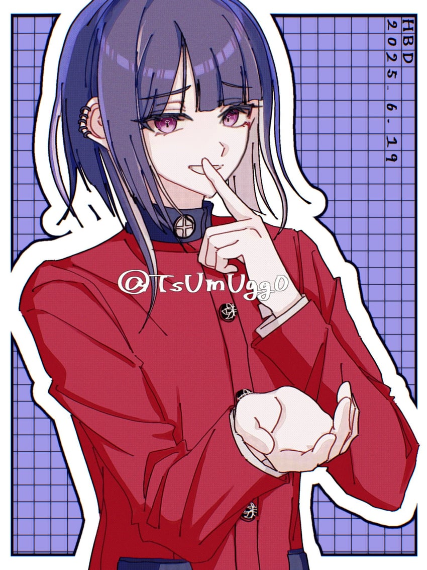 tsukumo ima (the hundred line -last defense academy-) drawn by tsumugg0