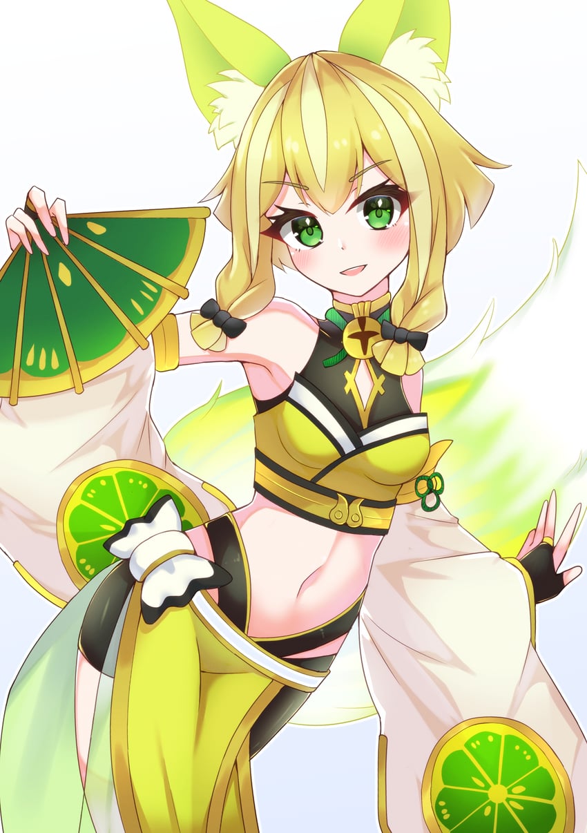 hu-li the jewel mikanko (yu-gi-oh!) drawn by maruq_2826