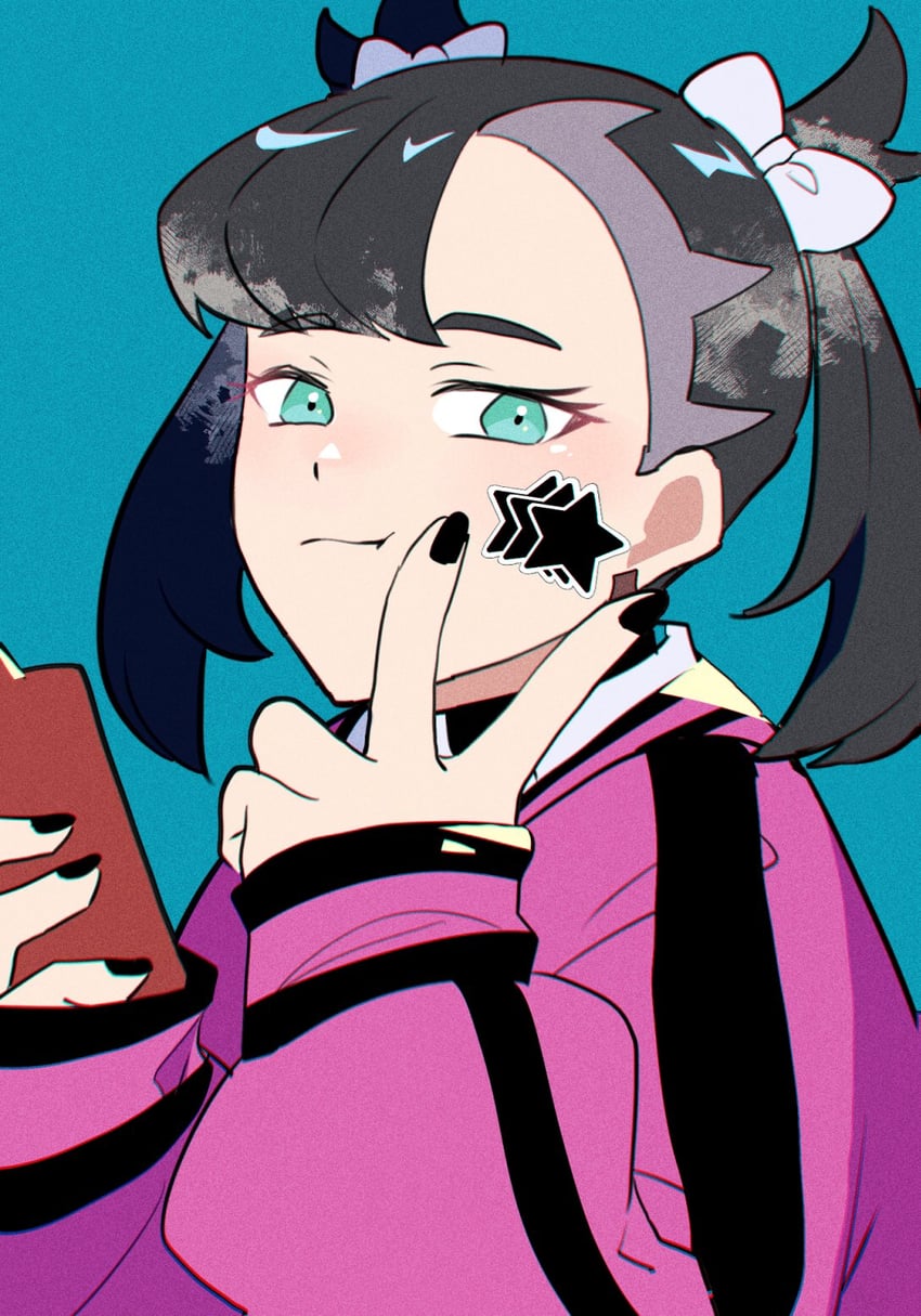marnie (pokemon and 1 more) drawn by mocacoffee_1001