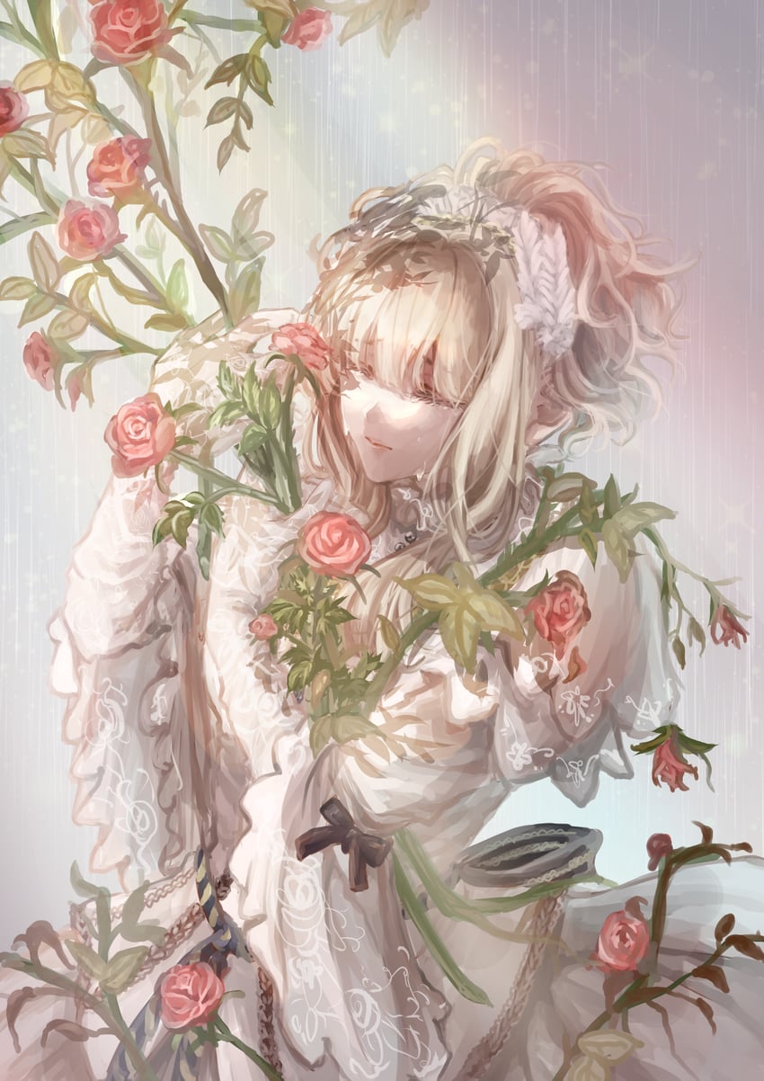 elisabeth von wettin (sound horizon and 2 more) drawn by sakadume_107