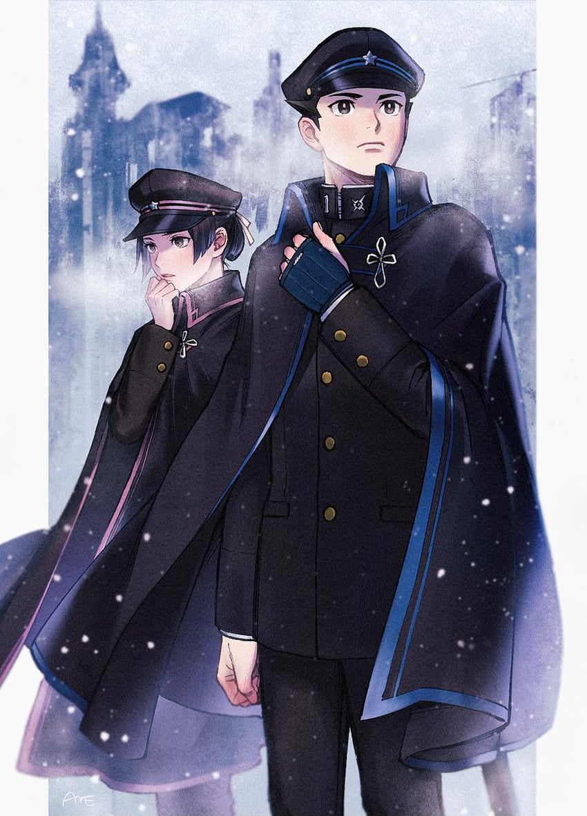 ryunosuke naruhodo, susato mikotoba, and ryutaro naruhodo (ace attorney and 2 more) drawn by amemomism