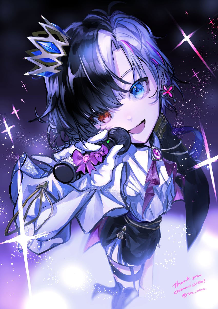 rin penrose (idol corp) drawn by juu_ame