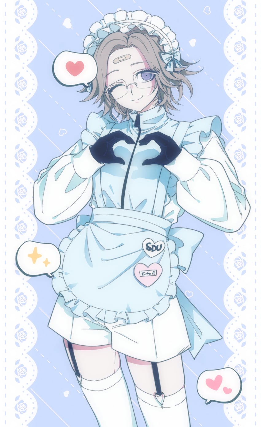 aotsuki eito (the hundred line -last defense academy-) drawn by takumi_go_lucky