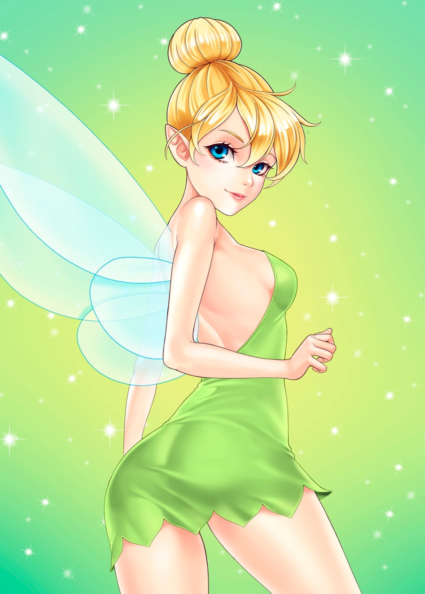 tinker bell (walt disney's peter pan) drawn by titiartwork