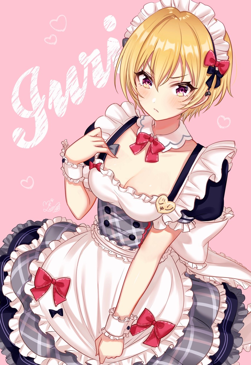 saijo juri (idolmaster and 1 more) drawn by mairo