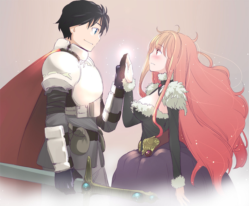 maou and yuusha (maoyuu maou yuusha) drawn by touge_hiro