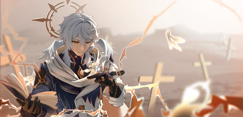 sunday (honkai and 1 more) drawn by yue_kan_shao_nian_fa_fa