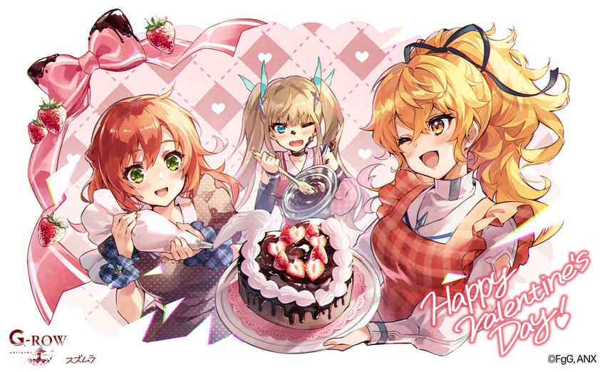 ascalon, guinevere, garys, and rasia (aster tatariqus) drawn by suzumura_(gumi)