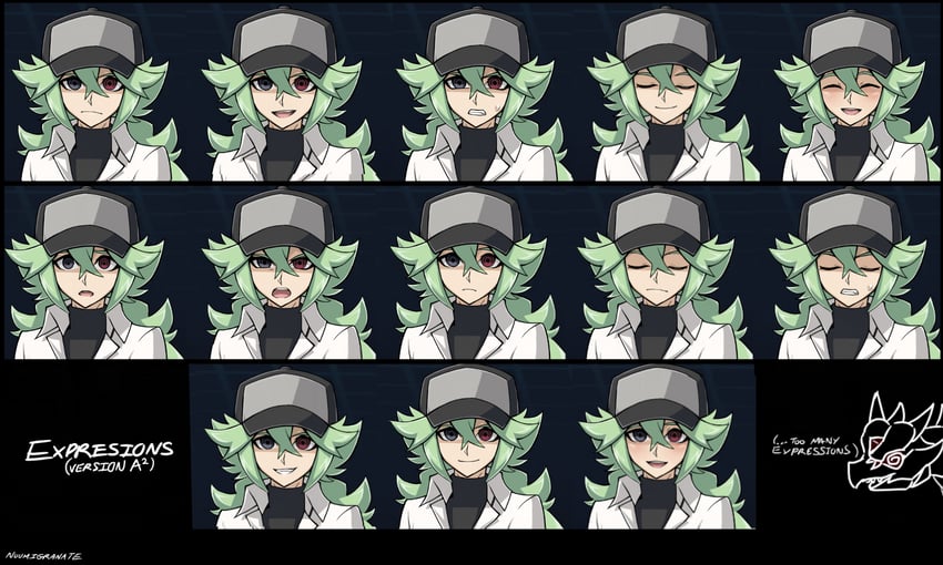 n (pokemon and 3 more) drawn by nuumigranate