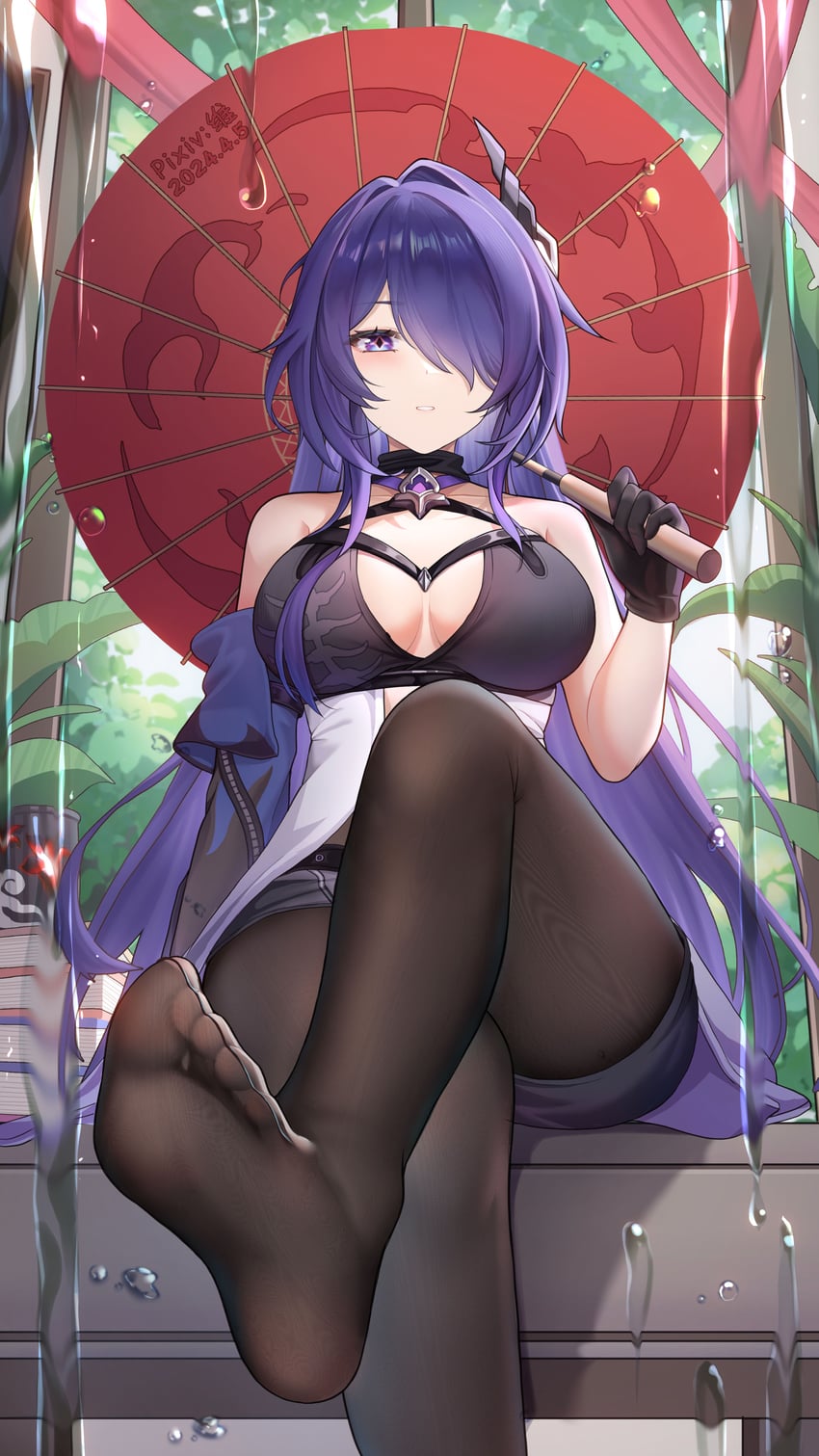 acheron (honkai and 1 more) drawn by wei_(wei_xiao_wei)