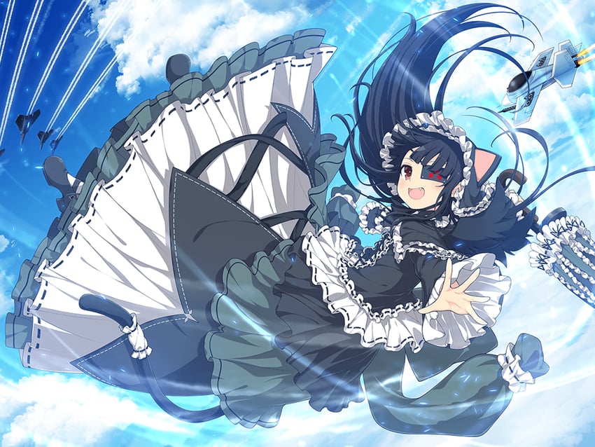 mirai (senran kagura and 1 more) drawn by yaegashi_nan