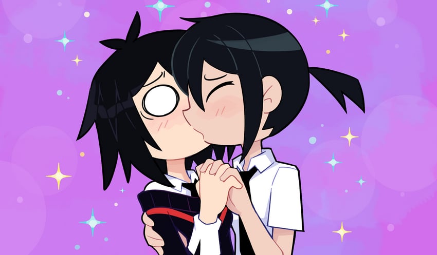 peni parker and knives chau (marvel and 5 more) drawn by miscon