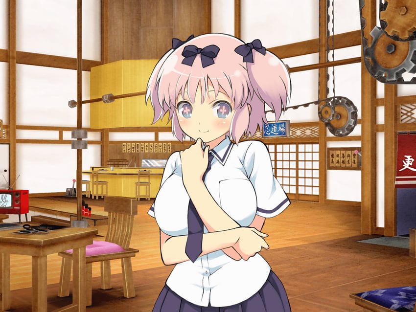 hibari and ninto (senran kagura and 2 more) drawn by yaegashi_nan