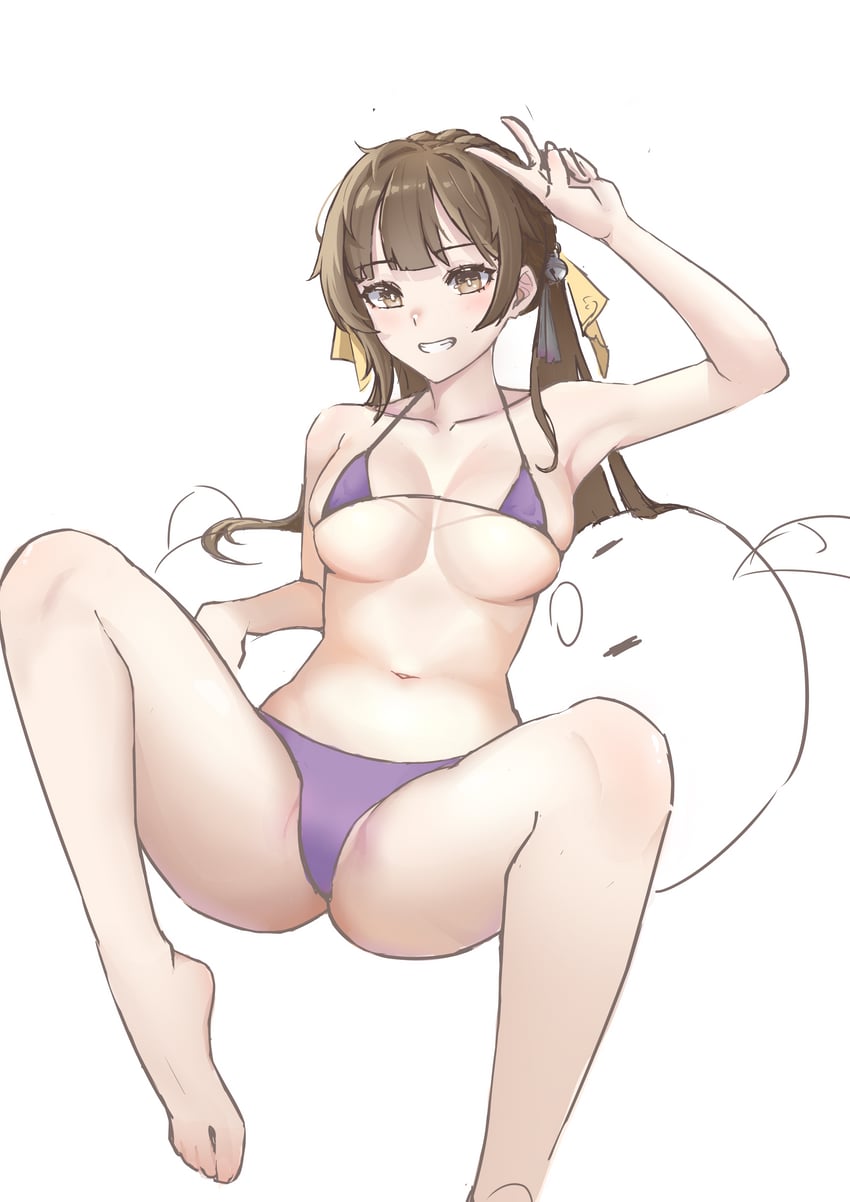 sushang (honkai and 1 more) drawn by hasu_no_shiro
