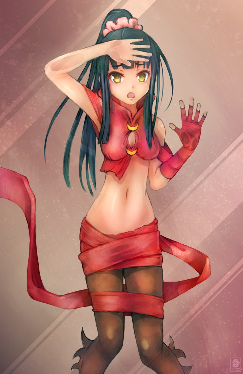 yuzuki (wixoss and 1 more) drawn by goropeko