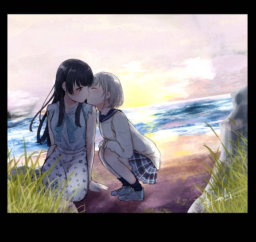 mayuzumi fuyuko and serizawa asahi (idolmaster and 1 more) drawn by kotobuki_haruki